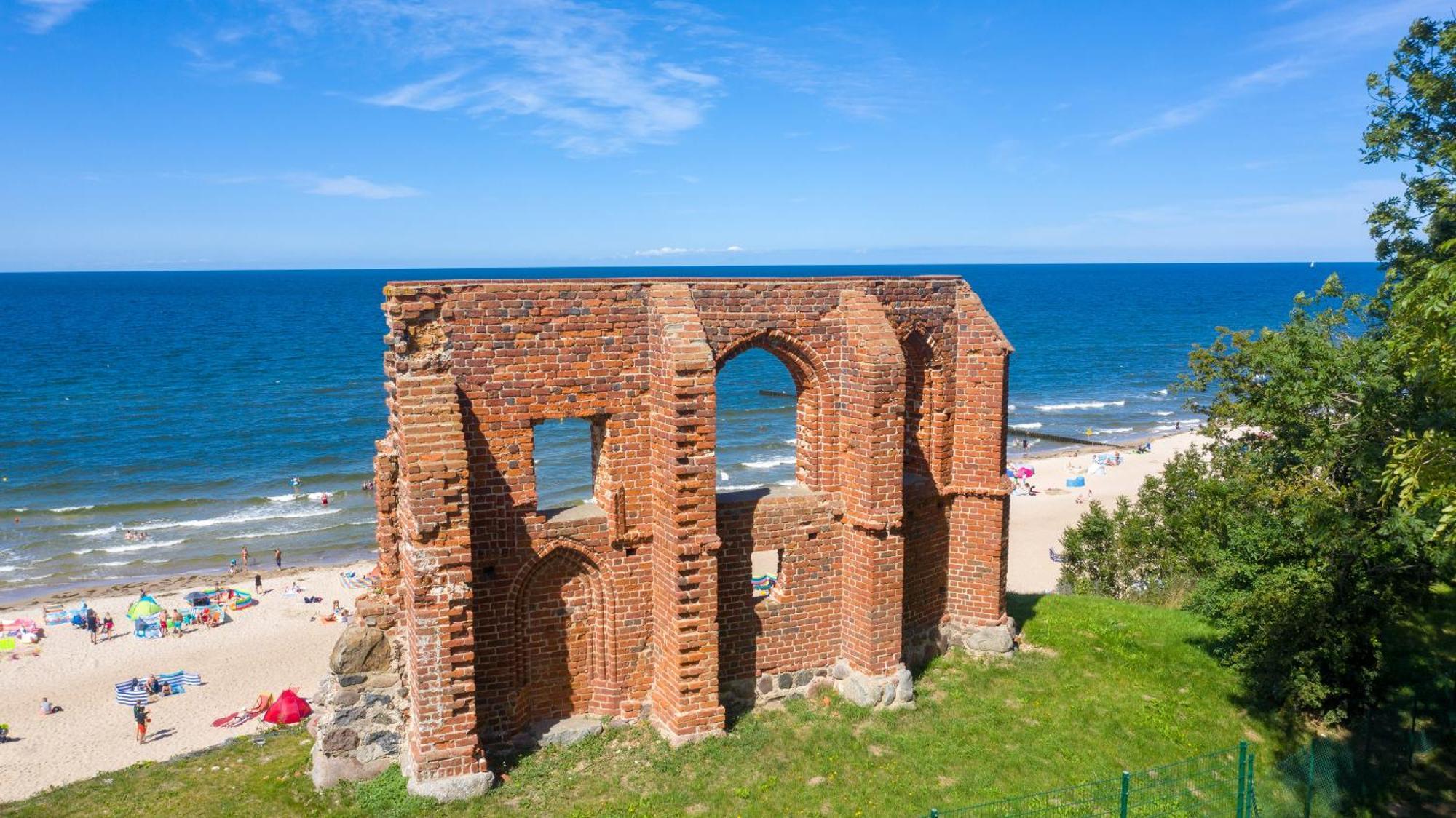 Aparthouse Cliff By Orka 150 M Beach And Sea Trzęsacz Buitenkant foto
