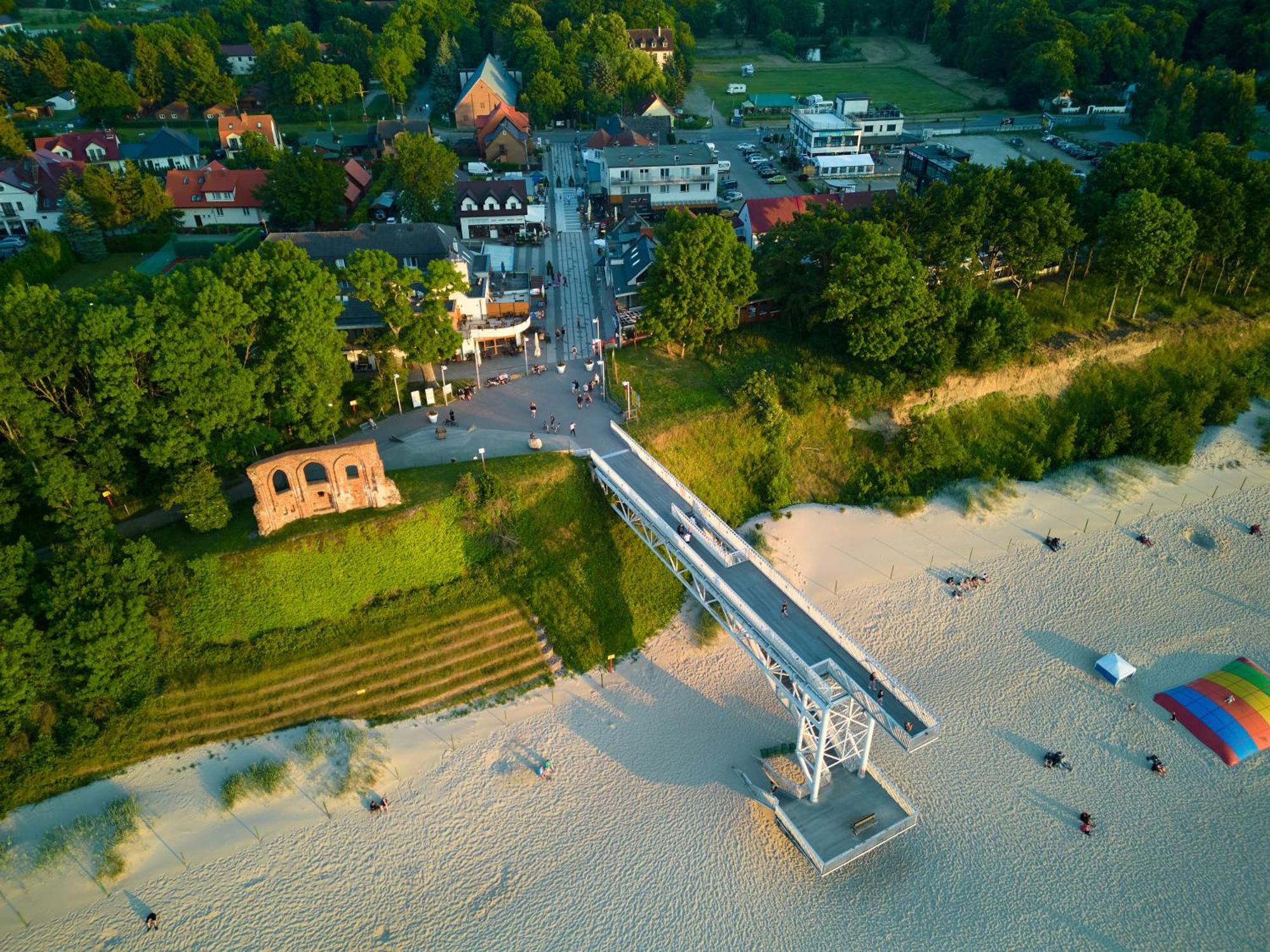 Aparthouse Cliff By Orka 150 M Beach And Sea Trzęsacz Buitenkant foto